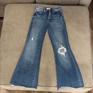Classic Blue Flare Jeans